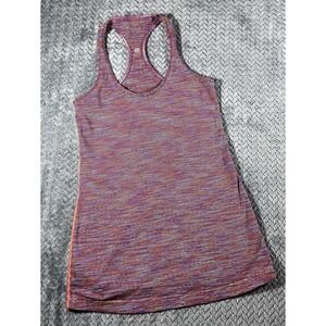 Lululemon Racerback Tank Size‎ 6 Jeweled Magenta Wee Are From Space Stretch**